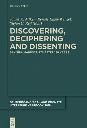 Aitken / Egger-Wenzel / Reif |  Discovering, Deciphering and Dissenting | eBook | Sack Fachmedien