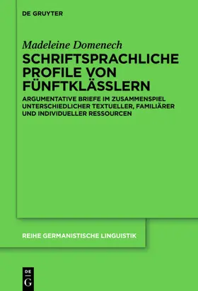 Domenech | Schriftsprachliche Profile von Fünftklässlern | E-Book | www.sack.de