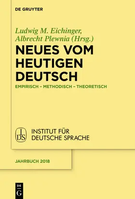 Eichinger / Plewnia | Neues vom heutigen Deutsch | Buch | 978-3-11-062065-8 | www.sack.de