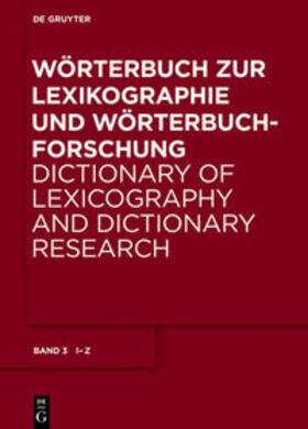 Wiegand / Gouws / Kammerer | Wörterbuch zur Lexikographie und Wörterbuchforschung / I - U | E-Book | sack.de