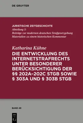 Kühne |  Die Entwicklung des Internetstrafrechts | eBook | Sack Fachmedien