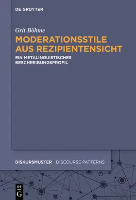 Böhme |  Moderationsstile aus Rezipientensicht | Buch |  Sack Fachmedien