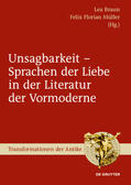 Müller / Braun |  Unsagbarkeit ¿ Sprachen der Liebe in der Literatur der Vormoderne | Buch |  Sack Fachmedien