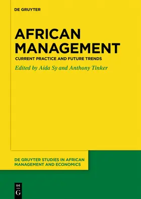 Sy / Tinker | African Management | Buch | 978-3-11-062533-2 | sack.de