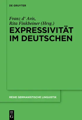 Finkbeiner / Avis | Expressivität im Deutschen | Buch | 978-3-11-062755-8 | www.sack.de