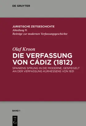 Kroon | Die Verfassung von Cádiz (1812) | E-Book | sack.de