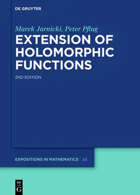 Jarnicki / Pflug | Extension of Holomorphic Functions | E-Book | sack.de