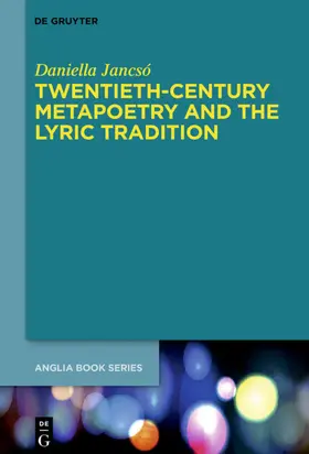 Jancsó | Twentieth-Century Metapoetry and the Lyric Tradition | E-Book | sack.de