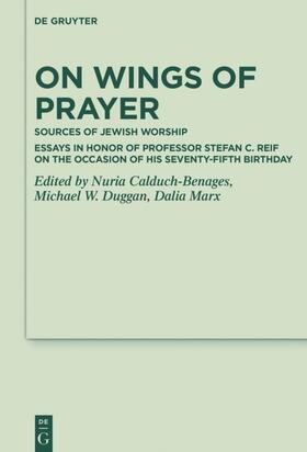 Calduch-Benages / Marx / Duggan | On Wings of Prayer | Buch | 978-3-11-062995-8 | sack.de