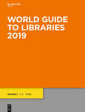Degruyter |  World Guide to Libraries 2019 | Buch |  Sack Fachmedien