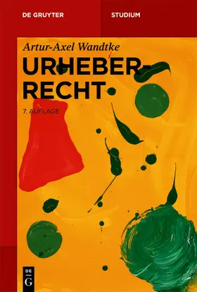 Wandtke | Urheberrecht | E-Book | www.sack.de