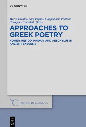 Ercoles / Pagani / Pontani | Approaches to Greek Poetry | E-Book | www.sack.de