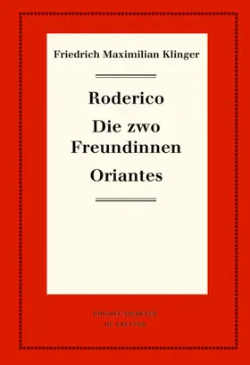 Hartmann | Roderico. Die zwo Freundinnen. Oriantes | E-Book | www.sack.de