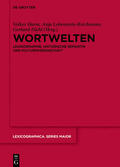 Harm / Lobenstein-Reichmann / Diehl |  Wortwelten | eBook | Sack Fachmedien