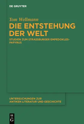 Wellmann | Die Entstehung der Welt | Buch | 978-3-11-063372-6 | www.sack.de