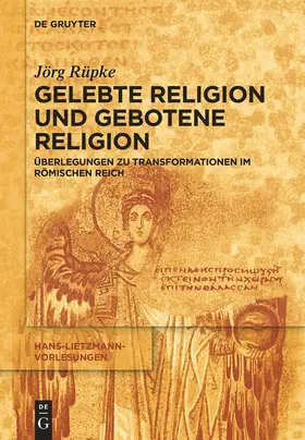 Rüpke | Religiöse Transformationen im Römischen Reich | Buch | 978-3-11-063417-4 | sack.de