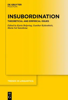 Beijering / Kaltenböck / Sansiñena |  Insubordination | eBook | Sack Fachmedien