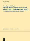 Kosch / Hagestedt |  Deutsches Literatur-Lexikon. Das 20. Jahrhundert / Krieger - Kuenster | eBook | Sack Fachmedien