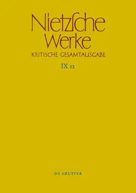Haase / Riebe / Röllin |  Nietzsche Werke. Kritische Gesamtausgabe | eBook | Sack Fachmedien