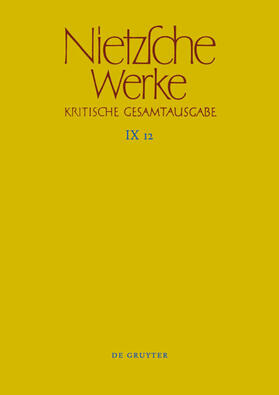 Haase / Nietzsche / Riebe | Nietzsche Werke. Kritische Gesamtausgabe | E-Book | sack.de