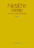 Haase / Nietzsche / Riebe |  Nietzsche Werke. Kritische Gesamtausgabe | eBook | Sack Fachmedien