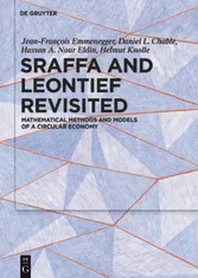 Emmenegger / Chable / Nour Eldin |  Sraffa and Leontief Revisited | eBook | Sack Fachmedien