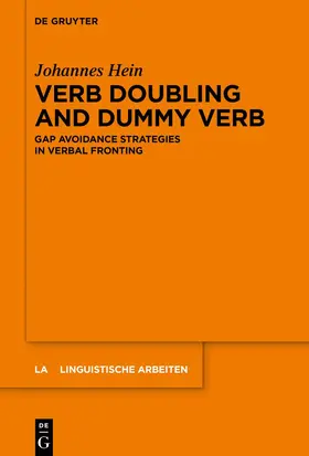 Hein | Verb Doubling and Dummy Verb | Buch | 978-3-11-063540-9 | www.sack.de