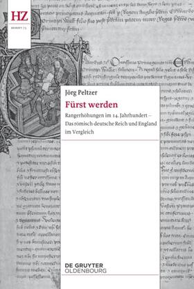 Peltzer |  Peltzer, J: Fürst werden | Buch |  Sack Fachmedien