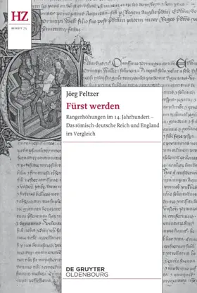 Peltzer | Fürst werden | E-Book | sack.de