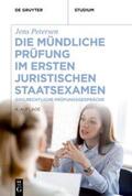 Petersen |  Die mündliche Prüfung im ersten juristischen Staatsexamen | Buch |  Sack Fachmedien