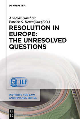 Dombret / Kenadjian | Resolution in Europe: The Unresolved Questions | E-Book | sack.de