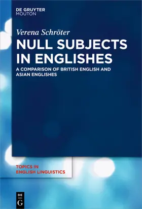 Schröter |  Null Subjects in Englishes | eBook | Sack Fachmedien