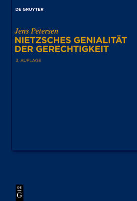 Petersen |  Nietzsches Genialität der Gerechtigkeit | Buch |  Sack Fachmedien
