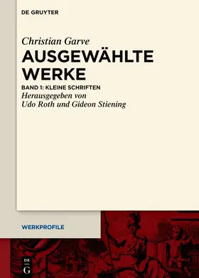 Roth / Stiening |  Kleine Schriften | eBook | Sack Fachmedien