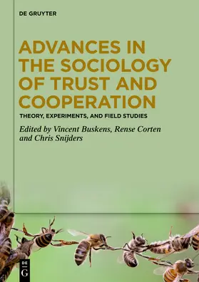 Buskens / Corten / Snijders |  Advances in the Sociology of Trust and Cooperation | Buch |  Sack Fachmedien