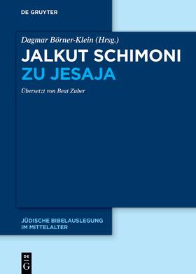Börner-Klein |  Jalkut Schimoni zu Jesaja | Buch |  Sack Fachmedien
