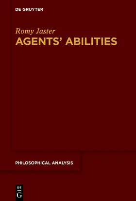 Jaster |  Agents' Abilities | Buch |  Sack Fachmedien