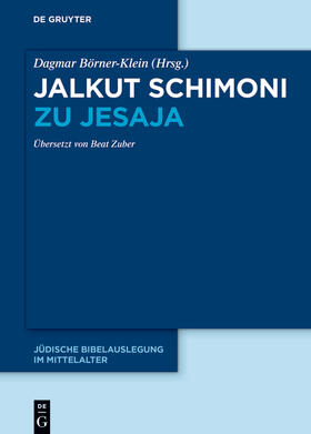 Börner-Klein | Jalkut Schimoni zu Jesaja | E-Book | sack.de