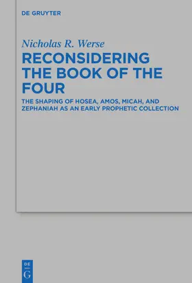 Werse | Reconsidering the Book of the Four | E-Book | www.sack.de