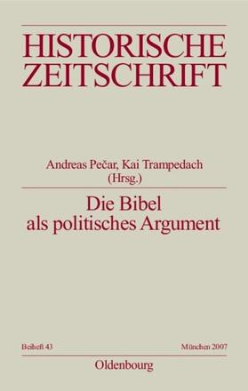 Pecar / Trampedach | Die Bibel als politisches Argument | E-Book | sack.de