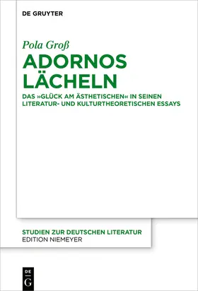 Groß |  Adornos Lächeln | Buch |  Sack Fachmedien