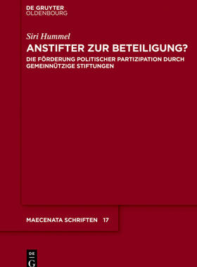 Hummel | Anstifter zur Beteiligung? | Buch | 978-3-11-065238-3 | sack.de