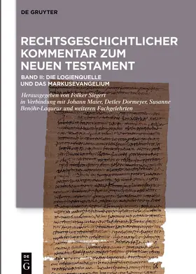 Siegert |  Die Logienquelle und das Markusevangelium | eBook | Sack Fachmedien