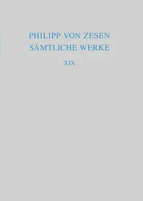 Zesen / Ingen |  Sämtliche Werke, Neues Buß- und Gebetbuch | Buch |  Sack Fachmedien