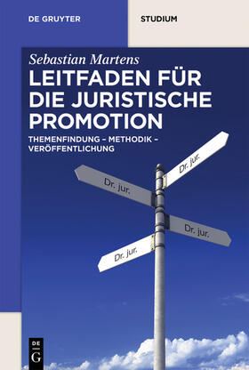 Martens | Leitfaden für die juristische Promotion | E-Book | sack.de