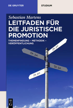 Martens | Leitfaden für die juristische Promotion | E-Book | sack.de