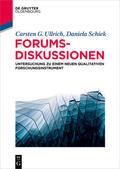 Ullrich / Schiek |  Forumsdiskussionen | Buch |  Sack Fachmedien