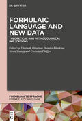 Piirainen / Filatkina / Stumpf |  Formulaic Language and New Data | eBook | Sack Fachmedien