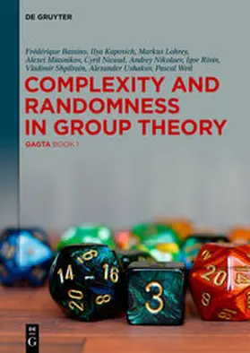 Bassino / Kapovich / Weil |  Complexity and Randomness in Group Theory | eBook | Sack Fachmedien