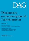 Winkler |  Dictionnaire onomasiologique de l’ancien gascon (DAG) / Dictionnaire onomasiologique de l’ancien gascon (DAG). Fascicule 21 | eBook | Sack Fachmedien